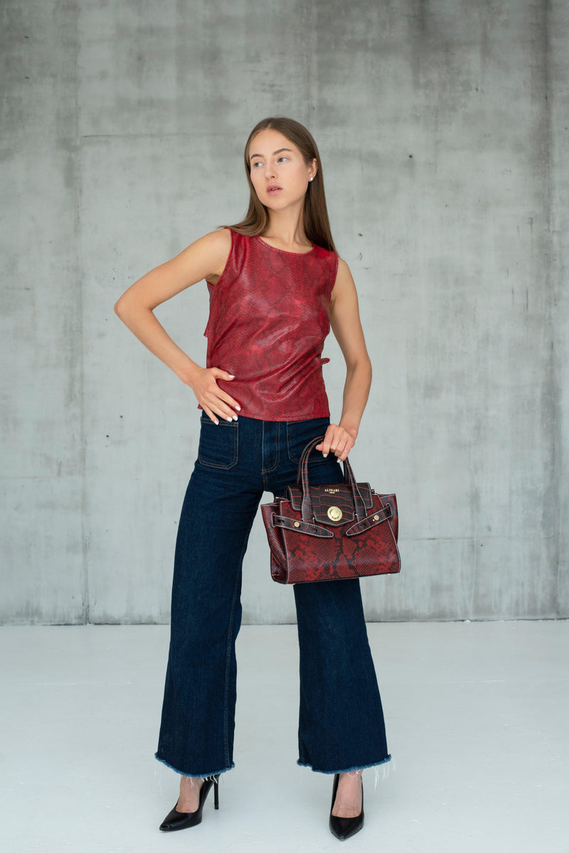 Cara Classic Shoulder Bag | Cara Shoulder Bag | Alinari Firenze