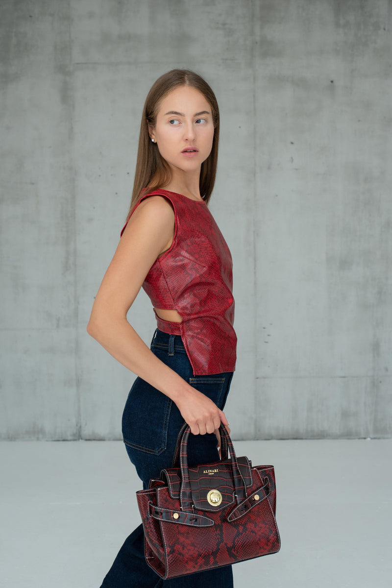 Cara Classic Shoulder Bag | Cara Shoulder Bag | Alinari Firenze