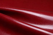 Classic Oil-Wax Wallet, wallet in red oil-wax cow leather – styled view 2 – Alinari Firenze