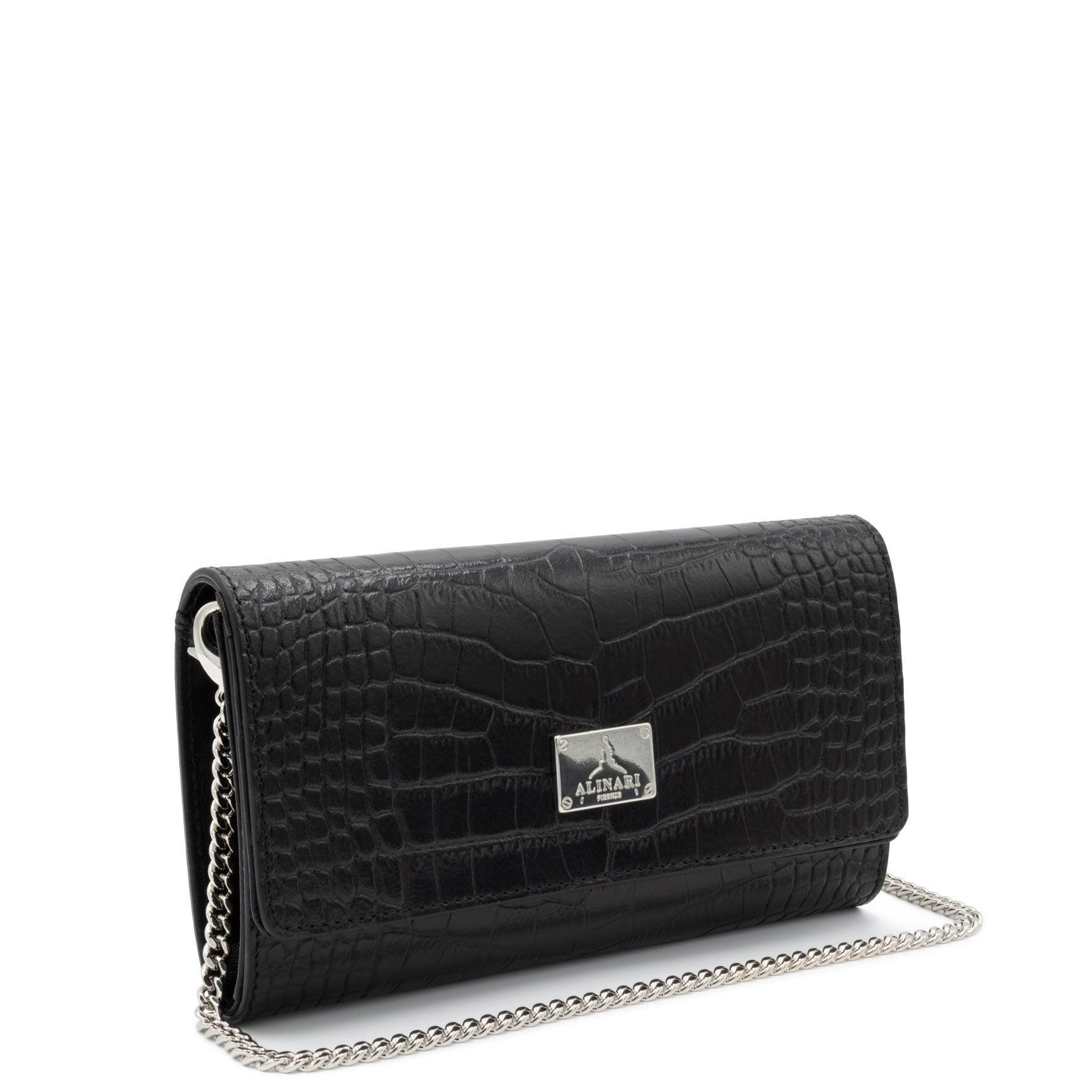 Diva Purse Black - Alinari Firenze