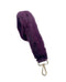 Real Mink fur Shoulder Strap dark Purple - Alinari Firenze