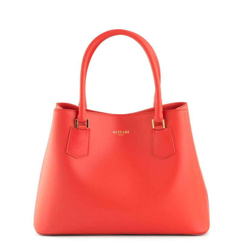Trastevere Tote Red - Alinari Firenze