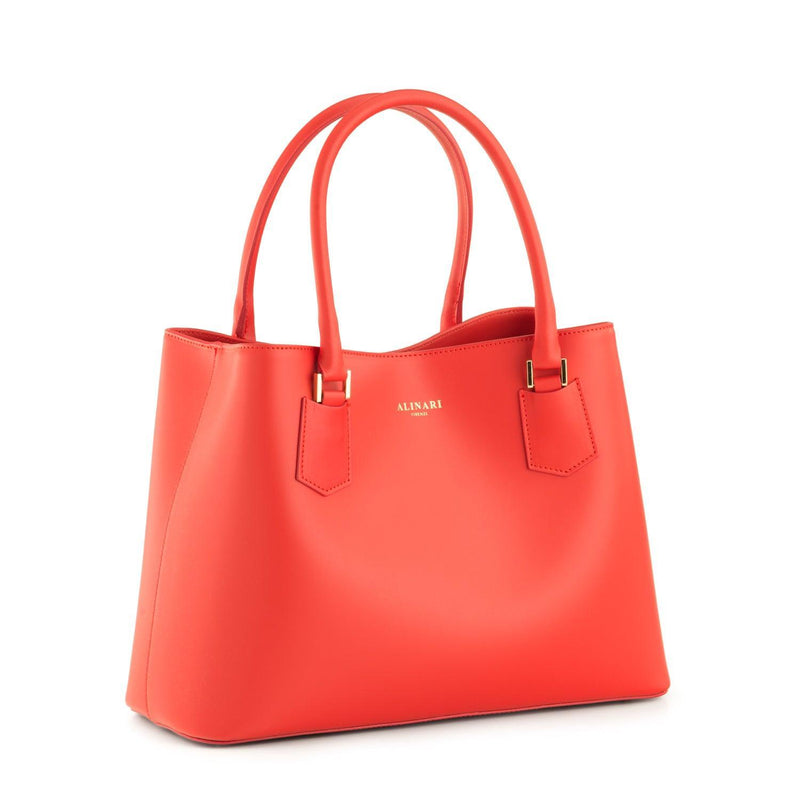 Trastevere Tote Red - Alinari Firenze