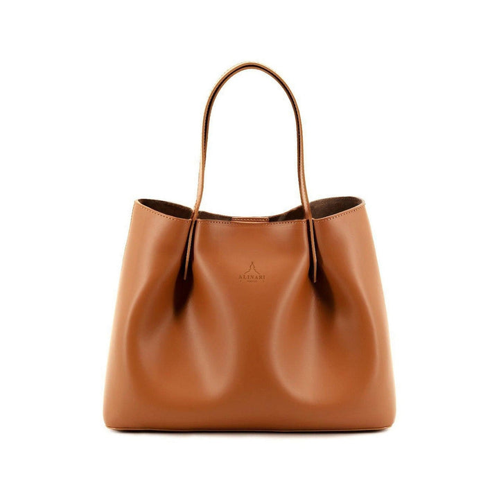 Viviene - Leather tote bag